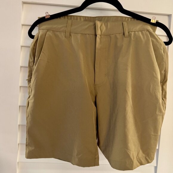 Fabletics Men's "The Don" Shorts  (Dark Twill, Polyester, 32Wx8L) - Picture 1 of 3